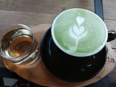 Chiang Rai, Tayland 'da 3 boyutlu sanatın yaptığı lezzetli kibrit çay fincanı.