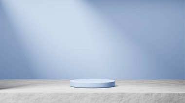 İzole edilmiş bebek mavi gözler çimento üzerinde güneş ışınları arka planda ışık, bebek mavi gözler arka planda ürün değişimi