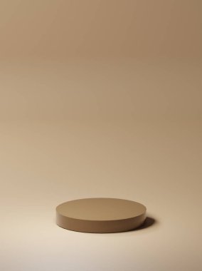 ürün oluşturma arkaplanı, cafe noir yuvarlak tahta, yumuşak cafe noir arkaplan, temel panonun pastel rengi