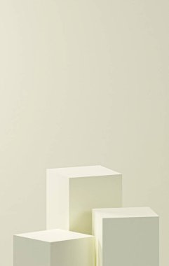 dikey limon şifon arka plan, üç limon şifon küp tabanı, limon şifonu renk paleti, ürün yerleştirme