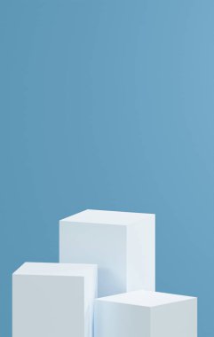 Üç beyaz küp tabanı, Carolina arkaplan rengi, Carolina renk paleti