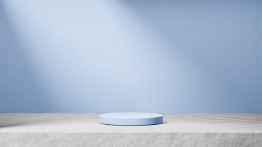 İzole edilmiş bebek mavi gözler çimento üzerinde güneş ışınları arka planda ışık, bebek mavi gözler arka planda ürün değişimi.