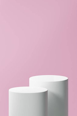 dikey dantel arkaplan, çift beyaz yuvarlak tüp podyum, dantel renk paleti, dantel arkaplan rengi paleti