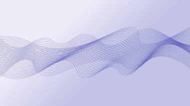 Yatay dalgalı dokuyu yumuşak lavanta renginde ayrışmayla harmanlamak.