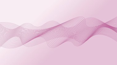 Yatay dalgalı dokuyu lavanta renkli renklerle harmanlamak