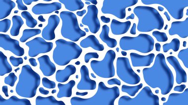 Navy Blue su yüzey modeli vektörü, vektör arkaplan