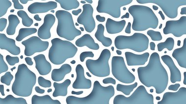 Columbia Mavi su yüzey modeli vektörü, vektör arkaplan