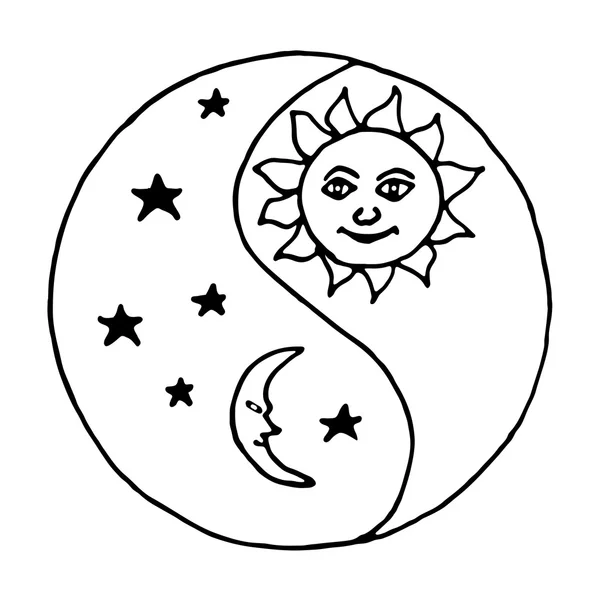 Yin yang ay gece