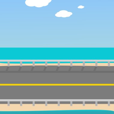 Oyun yol için arka plan