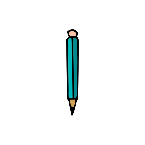 Ikona tužky izolované na bílém pozadí — Stockový vektor