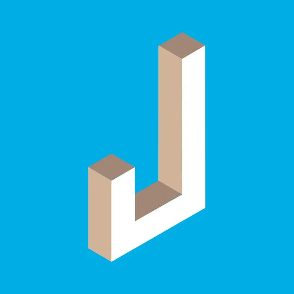 Realistic gold 3d isometric letter G of the alphabet from constructor