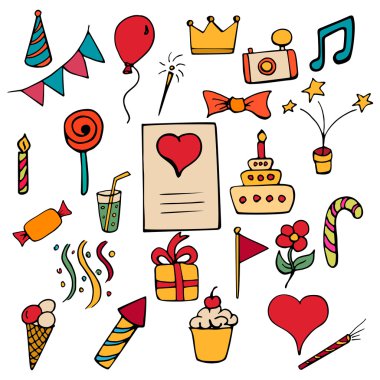 Set color  Happy Birthday