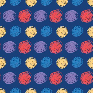 Soyut Çember Deseni