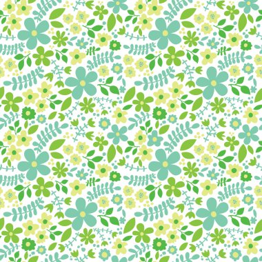 Kusursuz çiçek deseni