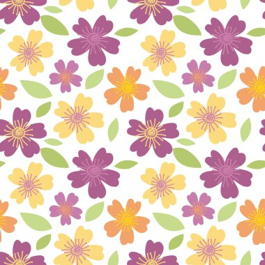 Kusursuz çiçek deseni