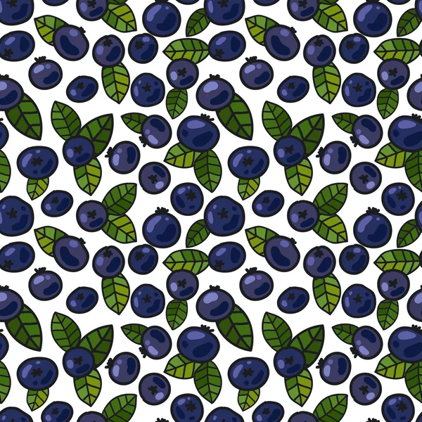 Dikişsiz yaban mersini desen