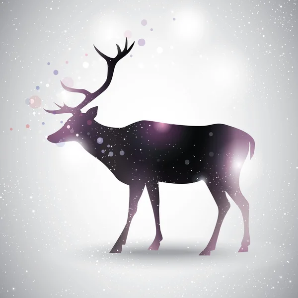 yıldız ile soyut geyik