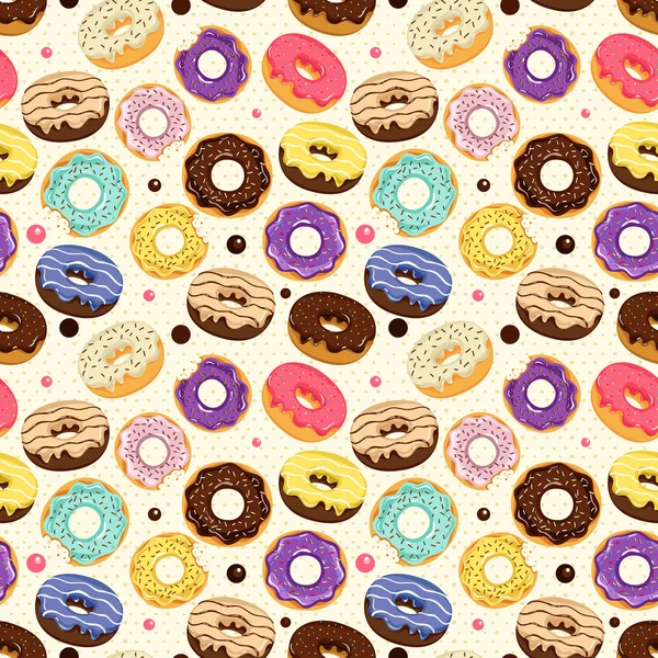 tatlı renk donuts desen