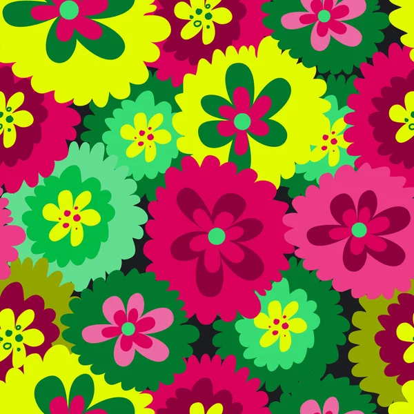 Beau fond floral décoratif — Image vectorielle