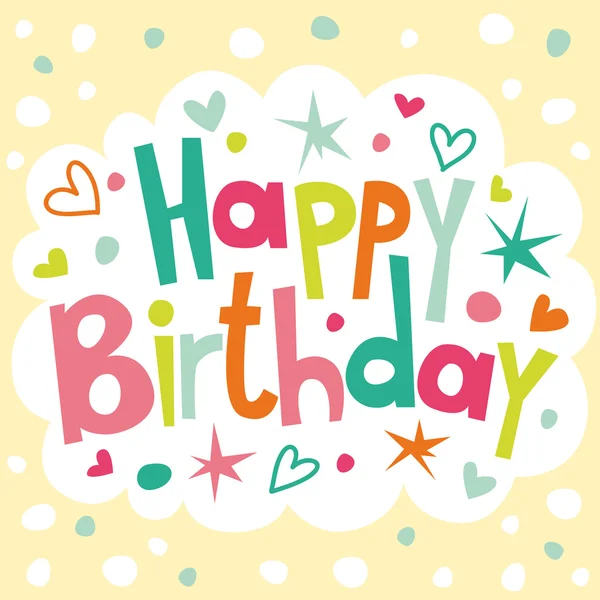 Doğum günün kutlu olsun.