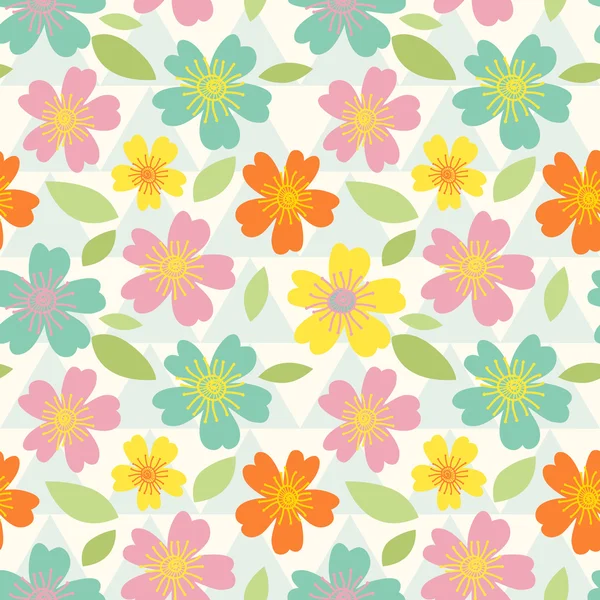 Kusursuz çiçek deseni