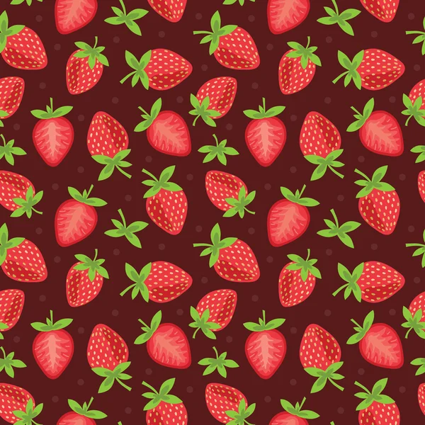 Kırmızı çilek Seamless Modeli