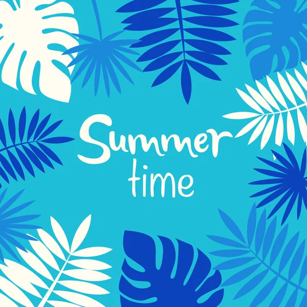 tropikal tatil kartı