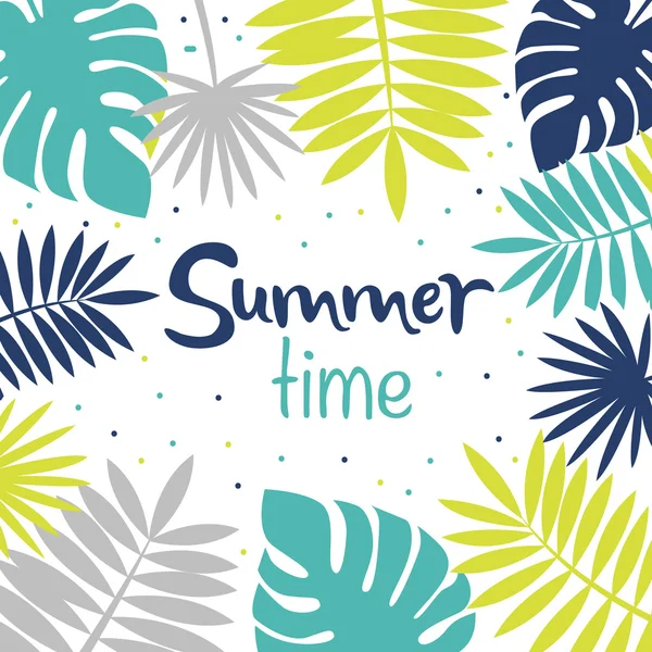 tropikal tatil kartı