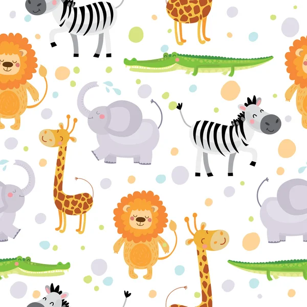 Karikatür hayvanlar desen