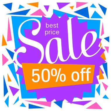 Satış afiş tasarım