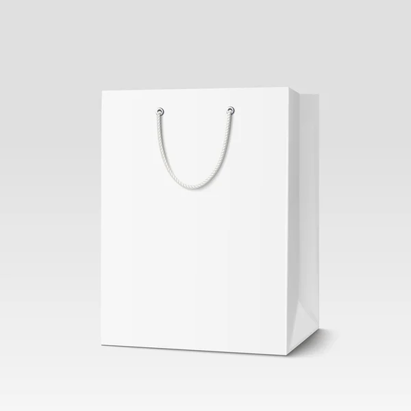 Sac en papier shopping — Image vectorielle