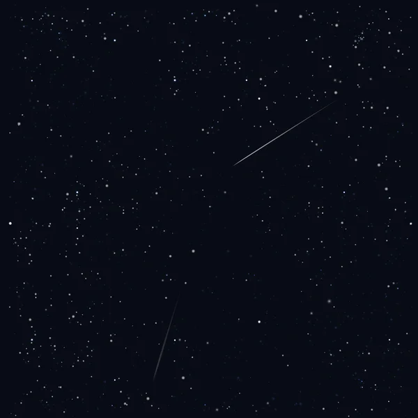 星空の背景。ベクトル図 — ストックベクタ