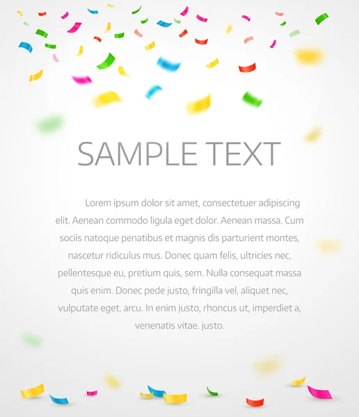 Renkli arka plan ile metin için yer