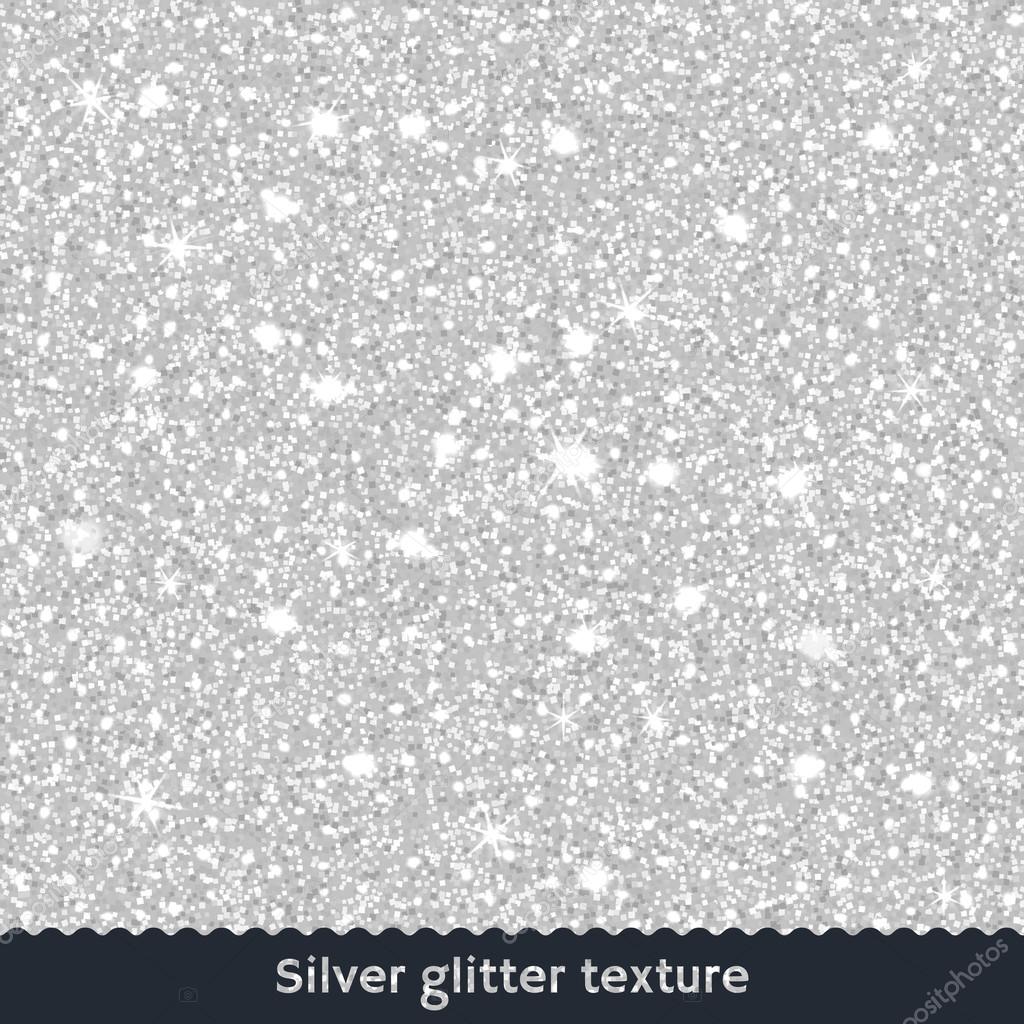 Silver glitter background Vector Art Stock Images | Depositphotos