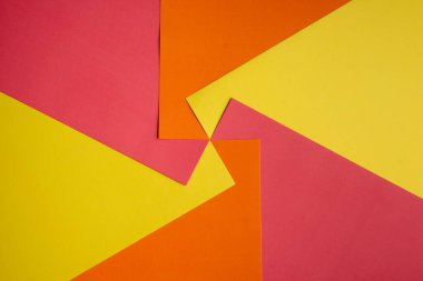 Color Wheel Red Origami Stock Photos yellow orange gradient