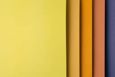 Mixed Colour Origami Paper gradient vertical stock yellow orange purple