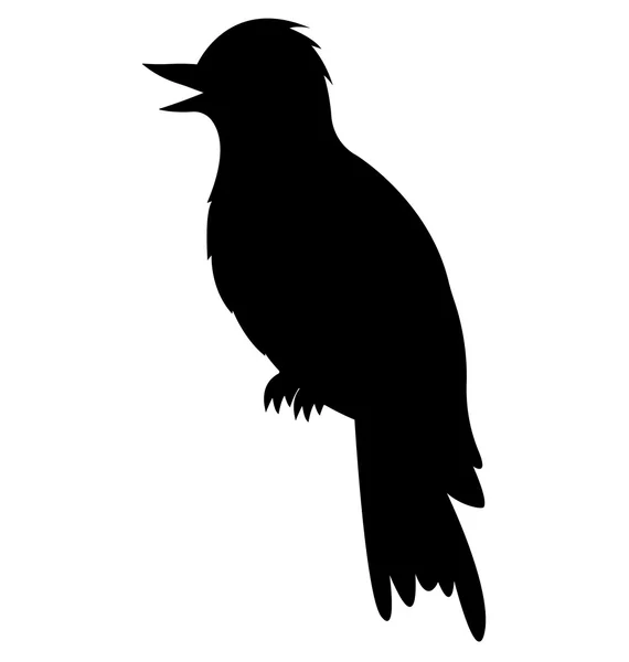 Hangbird vogels silhouetten — Stockvector