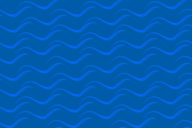 Dalgalar. Vektör Seamless modeli. Eps10.