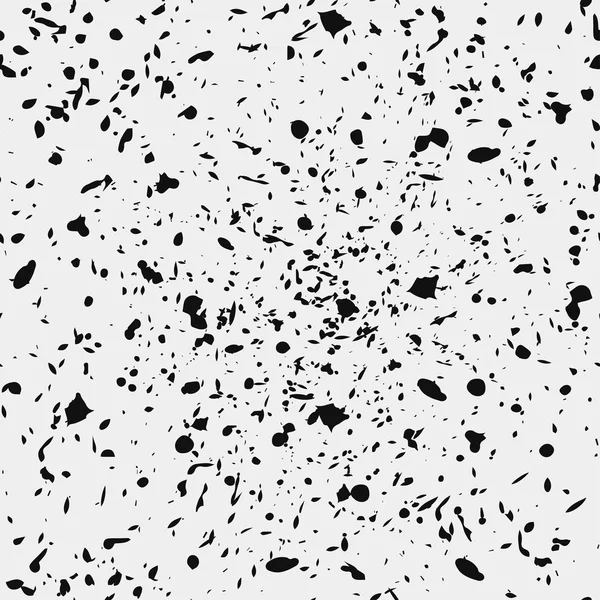 Seamless black and white pattern in drops design. Vector — Wektor stockowy