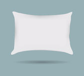 Pillow pattern Decorative pillowcase. Isolated on white. Interior design element. Vector