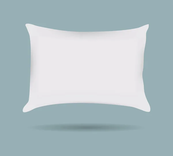 Pillow pattern Decorative pillowcase. Isolated on white. Interior design element. Vector — 图库矢量图片