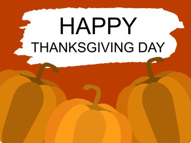 Colorful typographic poster collection for the thanksgiving holiday. Vector