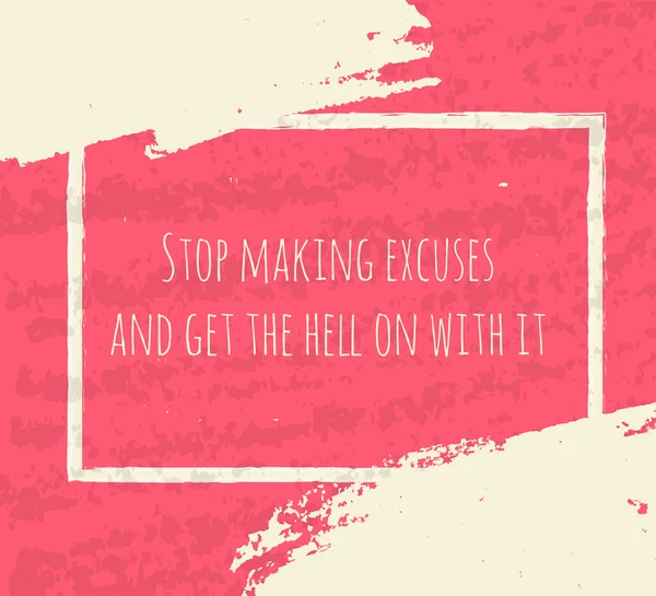 Creative Typographic poster hand drawing in the form of quotes and phrases to raise morale and good mood are written in white ink brush in a pink texture. Vector illustration