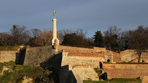 Pevnost Kalemegdan v Bělehradě — Stock fotografie