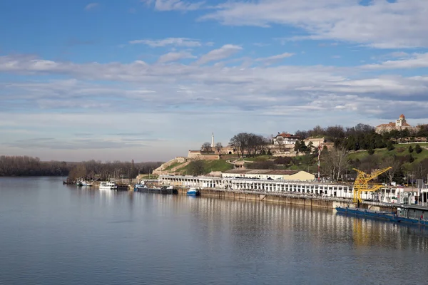 Panorama di Belgrado, capitale della Serbia — Foto Stock