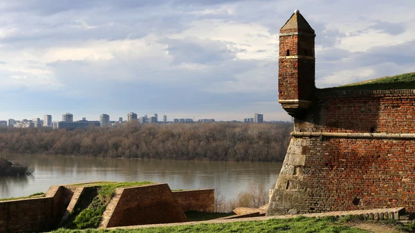 Pevnost Kalemegdan v Bělehradě, Srbsko — Stock fotografie