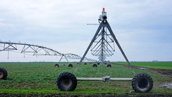 Perno di irrigazione delle colture — Foto Stock