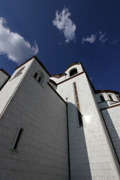 Detalle del templo de San Sava, ubicado en Belgrado, capital de Serbia — Foto de Stock