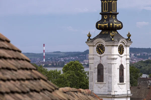 Церковь Святого Николая в старой части Земуна, Сербия — стоковое фото