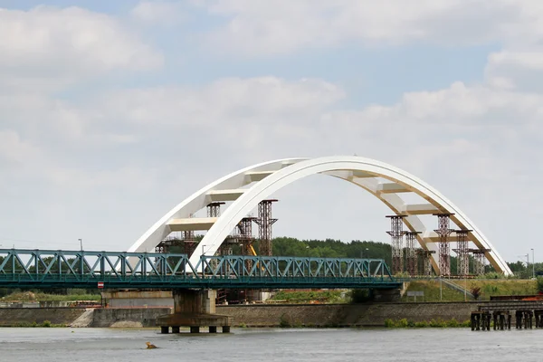 Puente en construcción — Foto de Stock